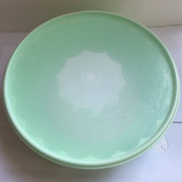Vintage Tupperware Jel-N-Serve Jello Mold  3 Piece Mint Green - Picture 2 of 9